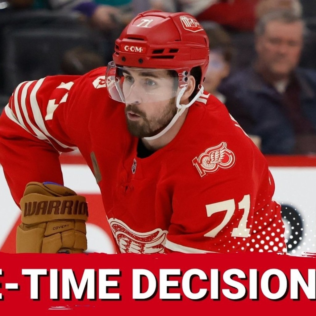 Game-time decision: Dylan Larkin on the cusp of return | ASP sent to Grand Rapids Game-time decision: Dylan Larkin on the cusp of return | ASP sent to Grand Rapids