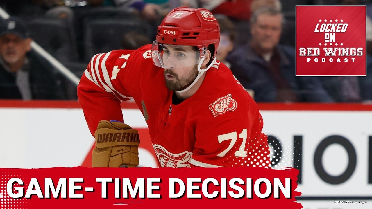 Game-time decision: Dylan Larkin on the cusp of return | ASP sent to Grand Rapids Game-time decision: Dylan Larkin on the cusp of return | ASP sent to Grand Rapids