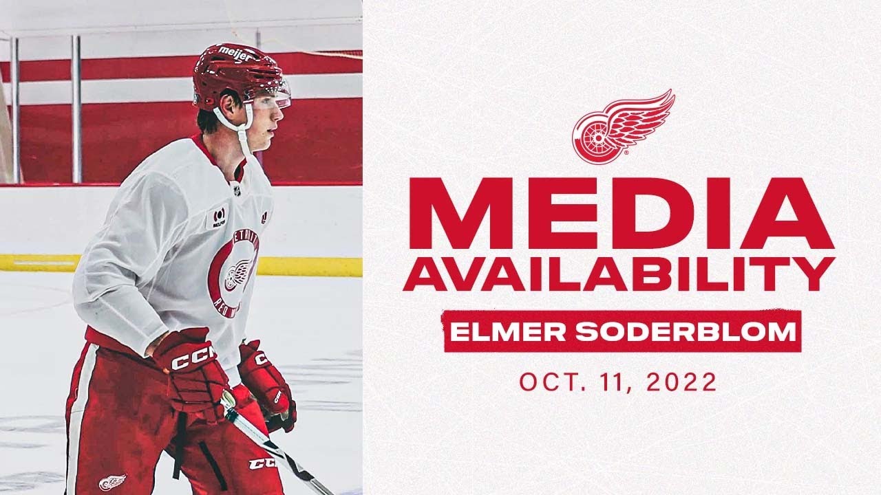 Elmer Soderblom on the 23-man roster, preseason and more Elmer Soderblom on the 23-man roster, preseason and more