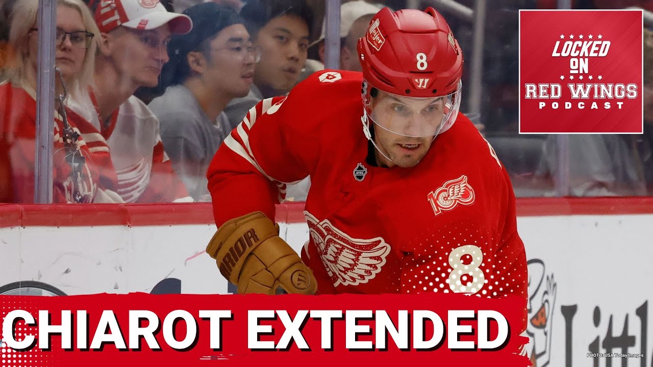 Good deal — Ben Chiarot signs a 3-year, .85M AAV extension with the Detroit Red Wings Good deal — Ben Chiarot signs a 3-year, .85M AAV extension with the Detroit Red Wings