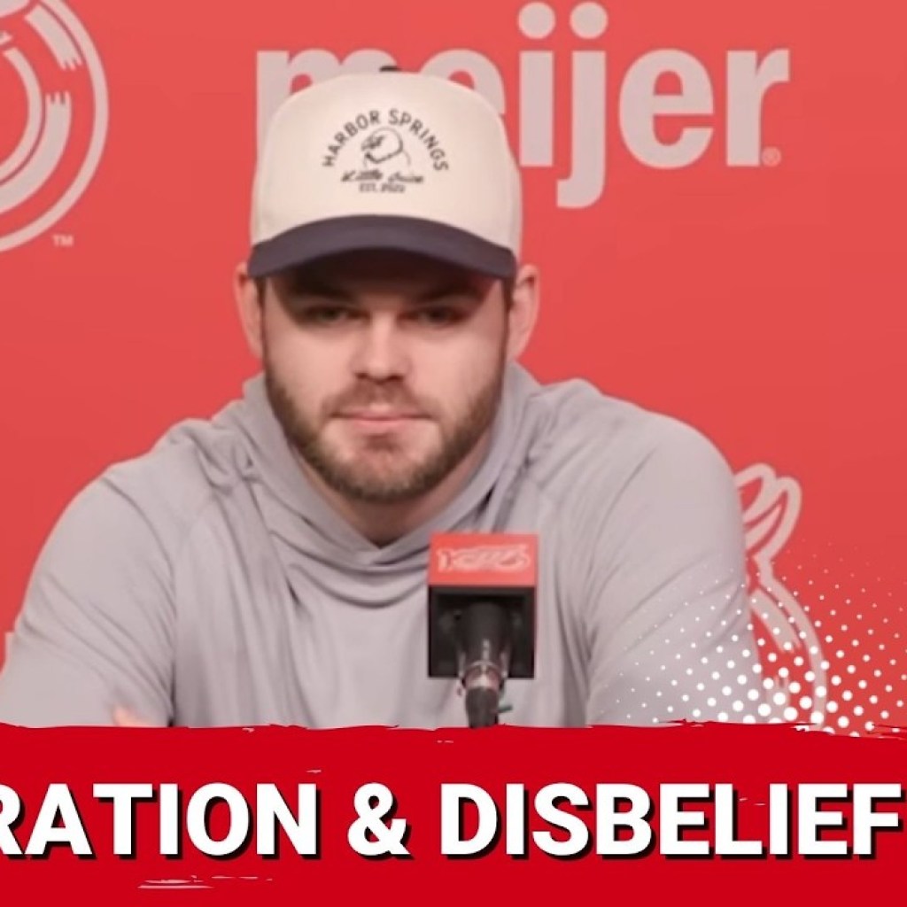 Frutration & Disbelief: The Detroit Red Wings share a common feeling at end-of-season availabilities Frutration & Disbelief: The Detroit Red Wings share a common feeling at end-of-season availabilities