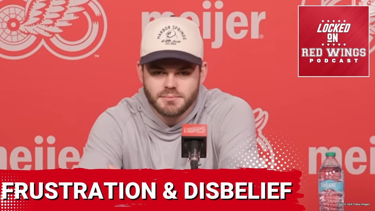 Frutration & Disbelief: The Detroit Red Wings share a common feeling at end-of-season availabilities Frutration & Disbelief: The Detroit Red Wings share a common feeling at end-of-season availabilities