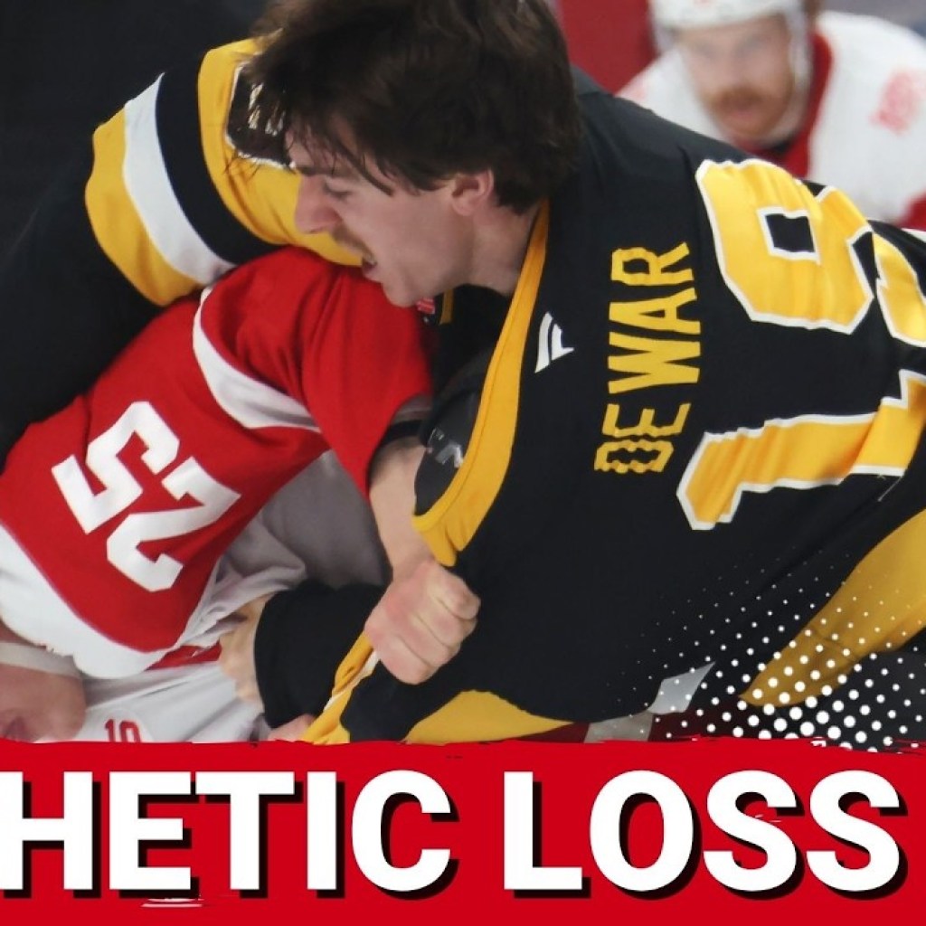 Pathetic loss: Penguins rout Red Wings as Detroit drops another big game in soft fashion Pathetic loss: Penguins rout Red Wings as Detroit drops another big game in soft fashion