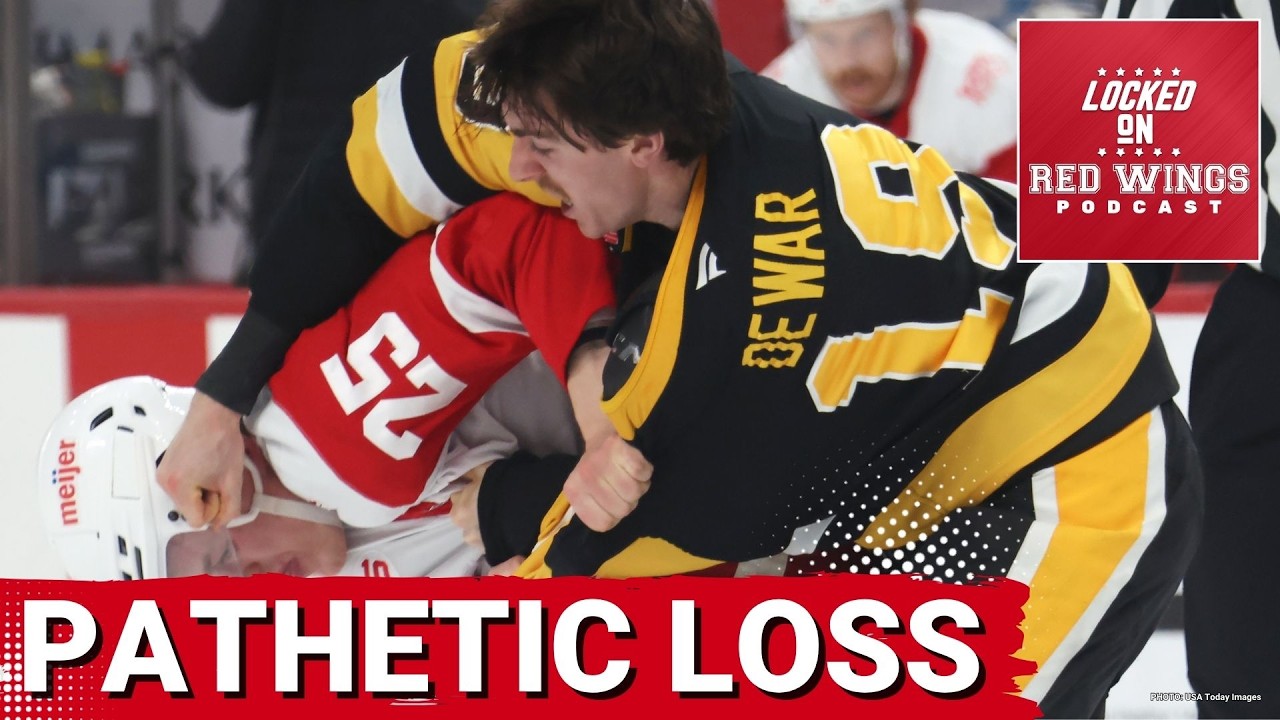 Pathetic loss: Penguins rout Red Wings as Detroit drops another big game in soft fashion Pathetic loss: Penguins rout Red Wings as Detroit drops another big game in soft fashion