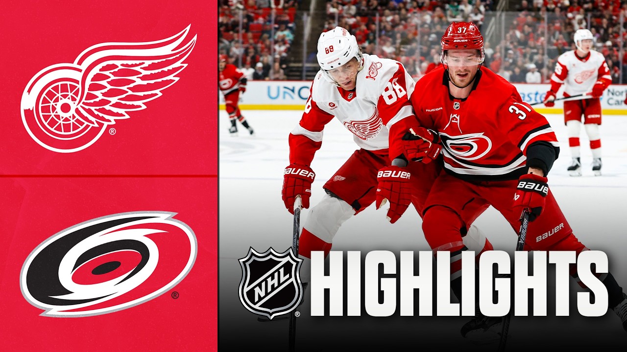 Red Wings vs. Hurricanes | NHL Highlights | February 28, 2026 Red Wings vs. Hurricanes | NHL Highlights | February 28, 2026