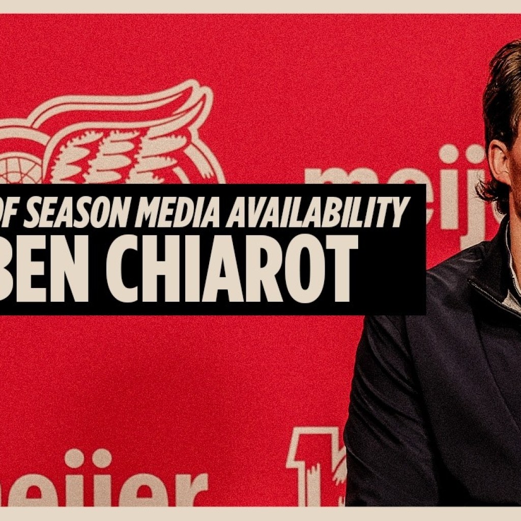 Ben Chiarot Detroit Red Wings Season Ending Media | April 17, 2026 Ben Chiarot Detroit Red Wings Season Ending Media | April 17, 2026