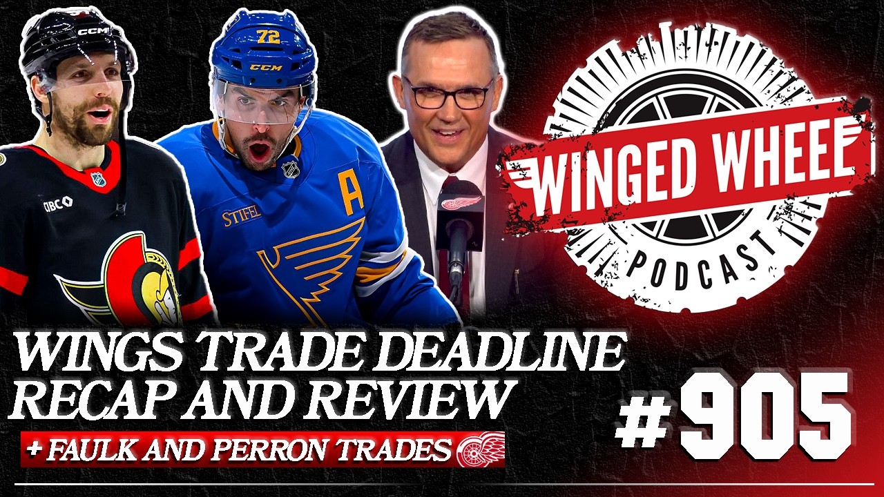 YZERMAN ACQUIRES FAULK, PERRON! DETROIT RED WINGS TRADE DEADLINE RECAP – Winged Wheel Podcast YZERMAN ACQUIRES FAULK, PERRON! DETROIT RED WINGS TRADE DEADLINE RECAP – Winged Wheel Podcast