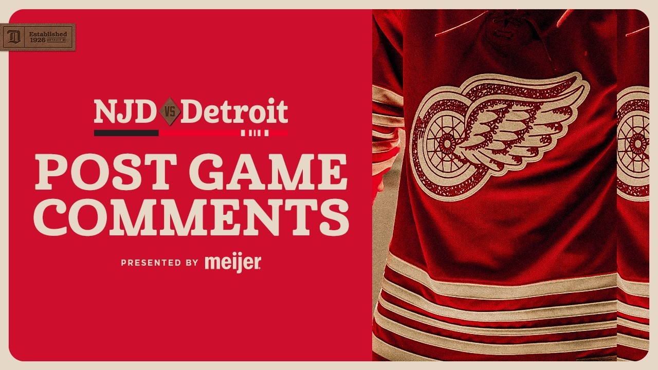Dylan Larkin, Lucas Raymond, Todd McLellan Post Game Comments vs NJD | April 11, 2026 Dylan Larkin, Lucas Raymond, Todd McLellan Post Game Comments vs NJD | April 11, 2026