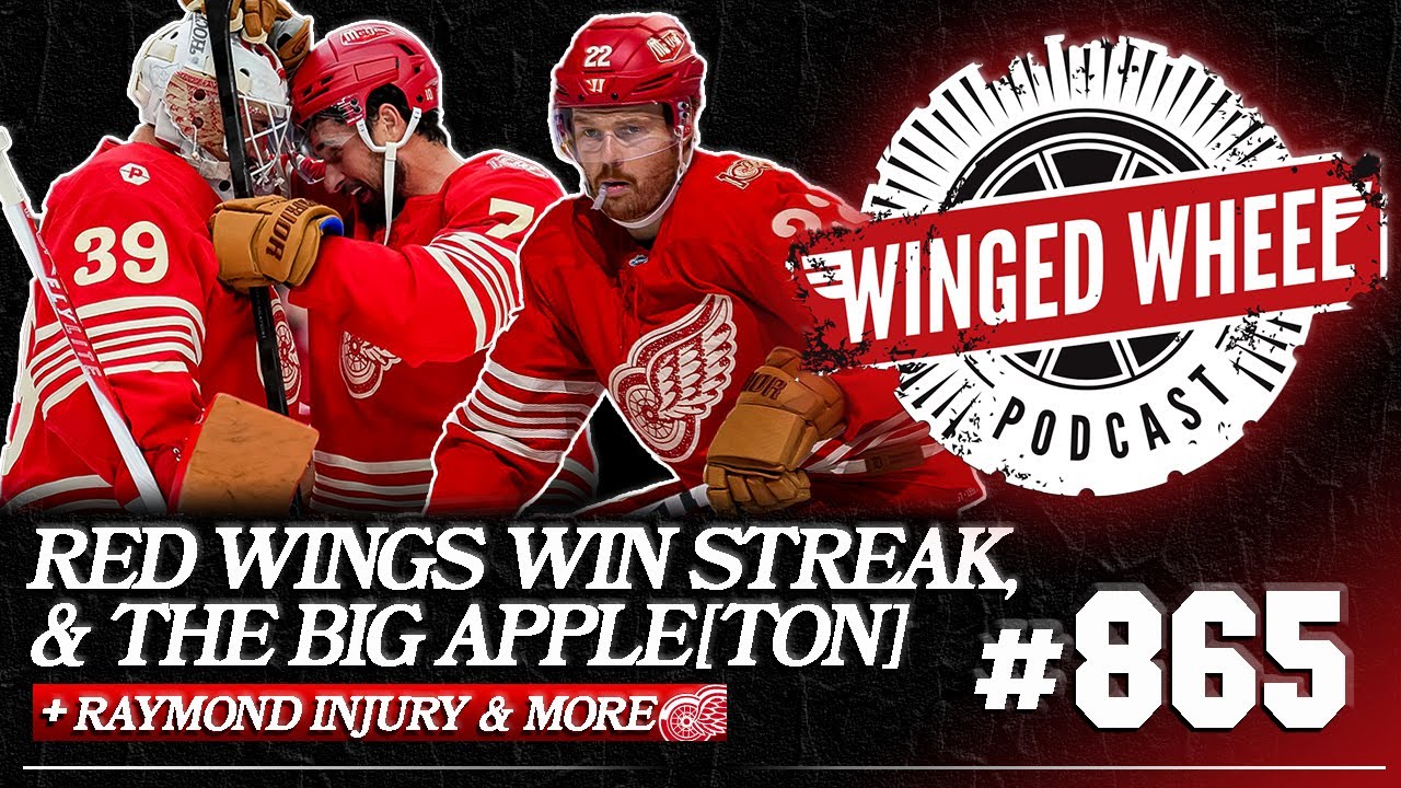 MASON “RAYMOND” APPLETON – RED WINGS WIN STREAK & RAYMOND’S INJURY – Winged Wheel Podcast – Oct. 16 MASON “RAYMOND” APPLETON – RED WINGS WIN STREAK & RAYMOND’S INJURY – Winged Wheel Podcast – Oct. 16