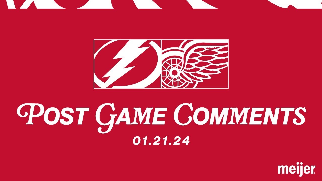 Alex Lyon, Daniel Sprong, Derek Lalonde Post Game Comments | Jan. 21 vs TBL Alex Lyon, Daniel Sprong, Derek Lalonde Post Game Comments | Jan. 21 vs TBL