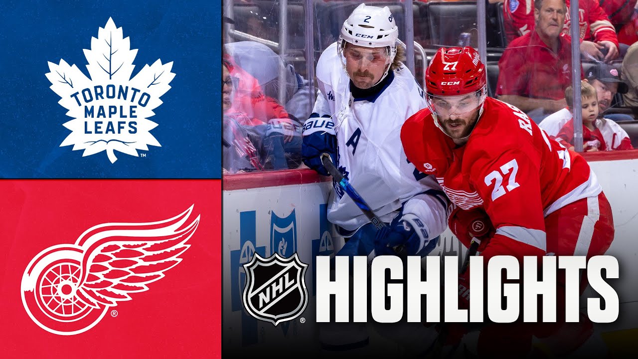 NHL Preseason Highlights | Maple Leafs vs. Red Wings | October 04, 2025 NHL Preseason Highlights | Maple Leafs vs. Red Wings | October 04, 2025