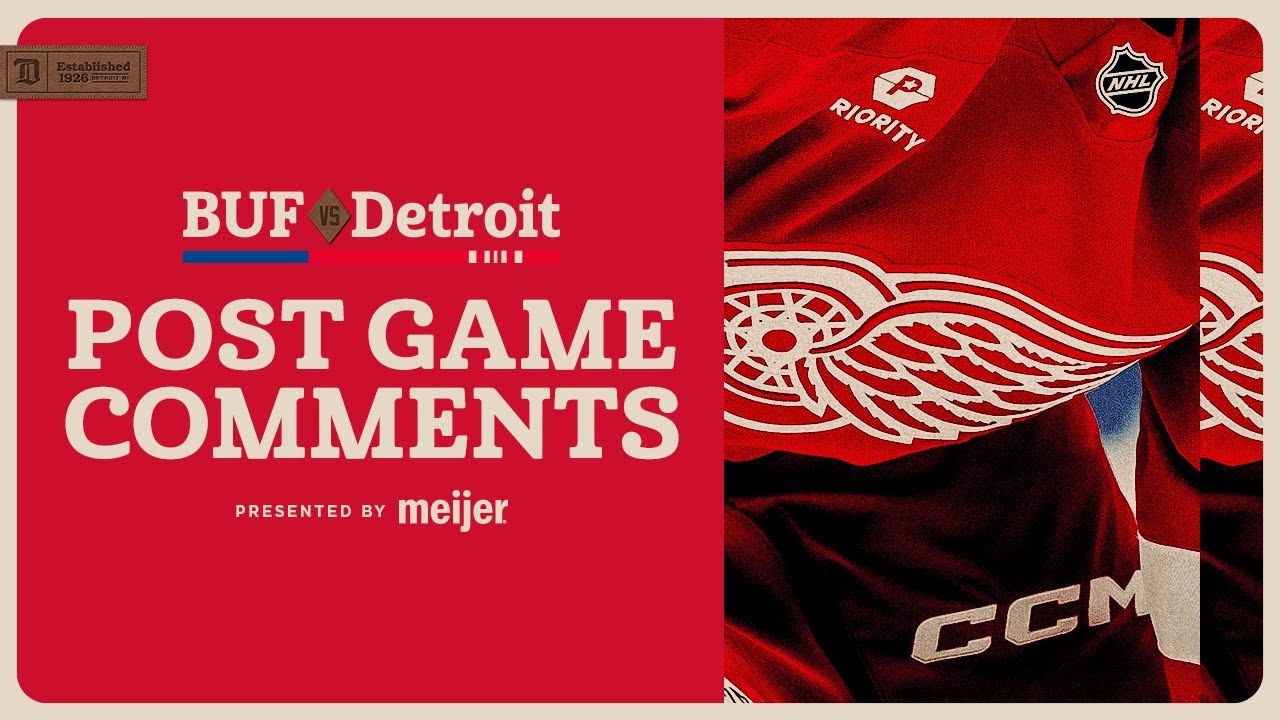 Patrick Kane, Lucas Raymond, Todd McLellan Post Game Comments vs BUF | Nov. 15, 2025 Patrick Kane, Lucas Raymond, Todd McLellan Post Game Comments vs BUF | Nov. 15, 2025