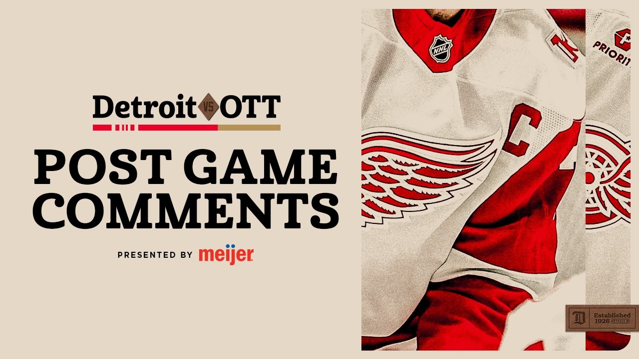 Dylan Larkin, John Gibson, Todd McLellan Post Game Comments @ OTT | Feb 26, 2026 Dylan Larkin, John Gibson, Todd McLellan Post Game Comments @ OTT | Feb 26, 2026