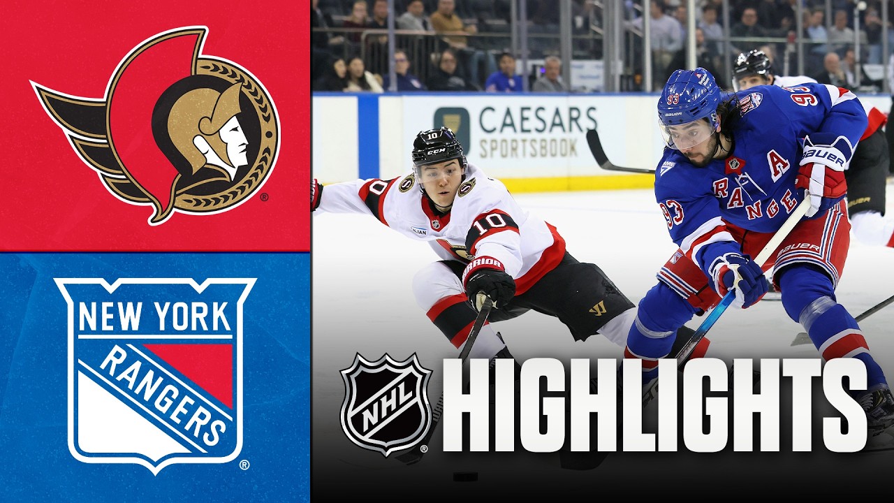 Senators vs. Rangers | NHL Highlights | March 23, 2026 Senators vs. Rangers | NHL Highlights | March 23, 2026