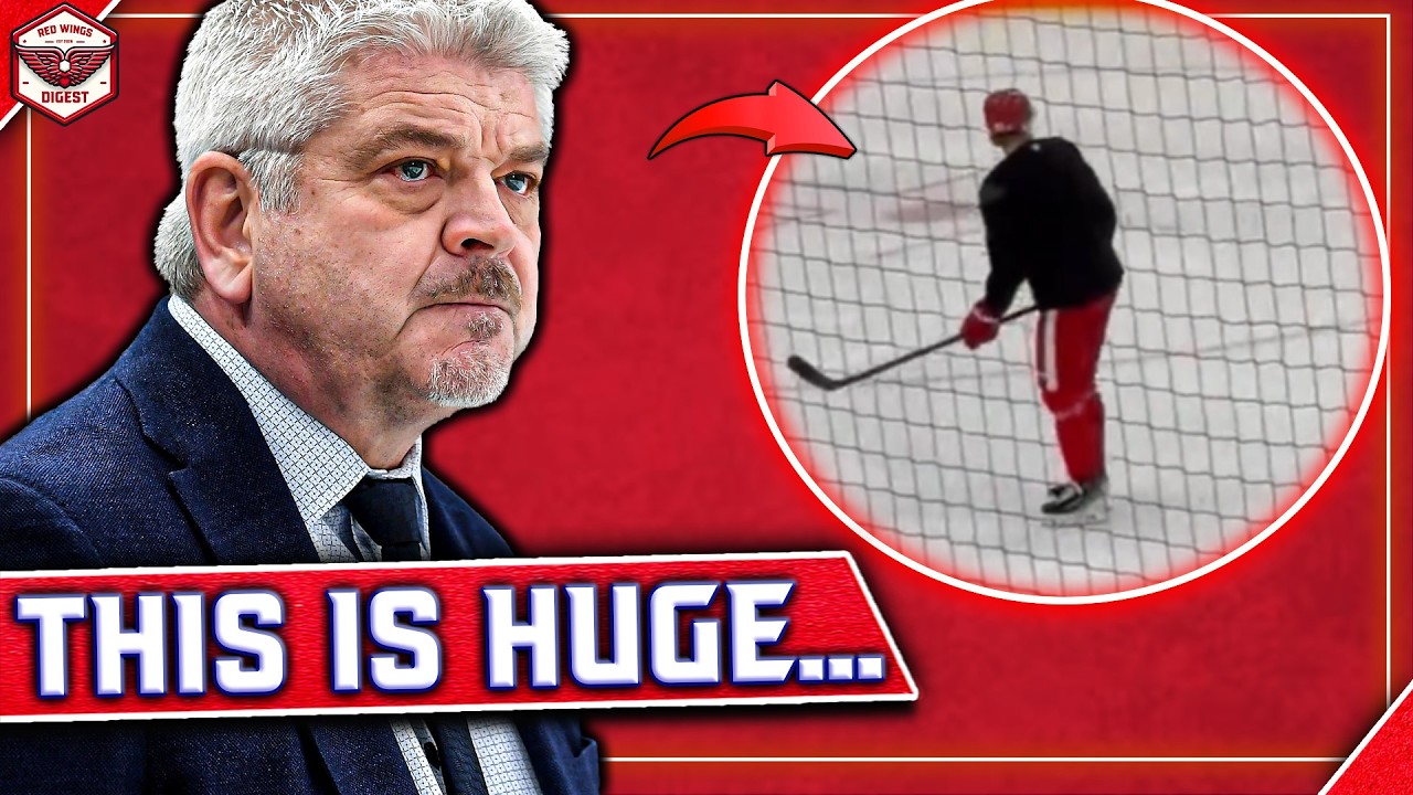 Red Wings give HUGE update… This changes EVERYTHING Red Wings give HUGE update… This changes EVERYTHING