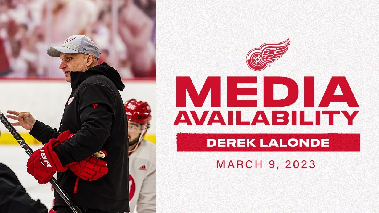 Derek Lalonde Practice Updates | 3/9/23 Derek Lalonde Practice Updates | 3/9/23