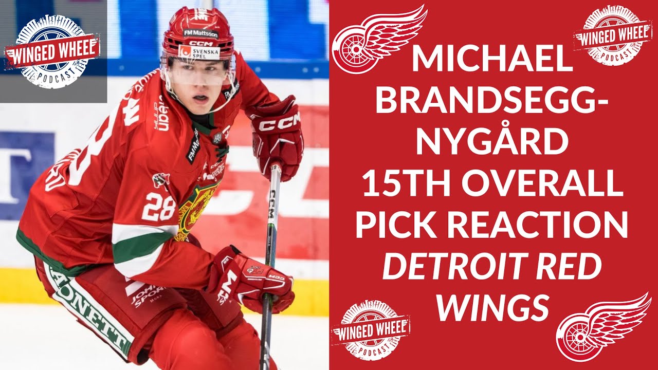 MICHAEL BRANDSEGG-NYGARD DRAFT REACTION – Detroit Red Wings pick Brandsegg-Nygård 15th – Analysis MICHAEL BRANDSEGG-NYGARD DRAFT REACTION – Detroit Red Wings pick Brandsegg-Nygård 15th – Analysis