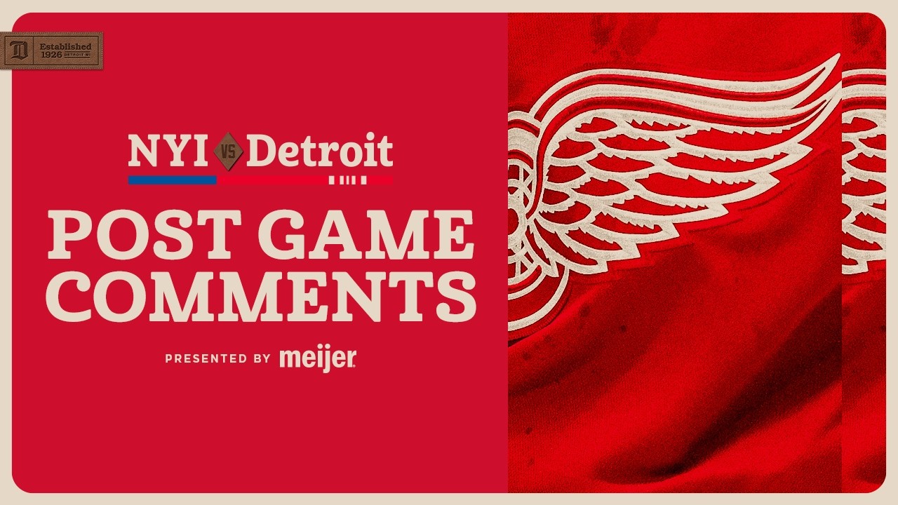 Alex DeBrincat, Axel Sandin-Pellikka, Todd McLellan Post Game Comments vs NYI | Dec. 16, 2025 Alex DeBrincat, Axel Sandin-Pellikka, Todd McLellan Post Game Comments vs NYI | Dec. 16, 2025