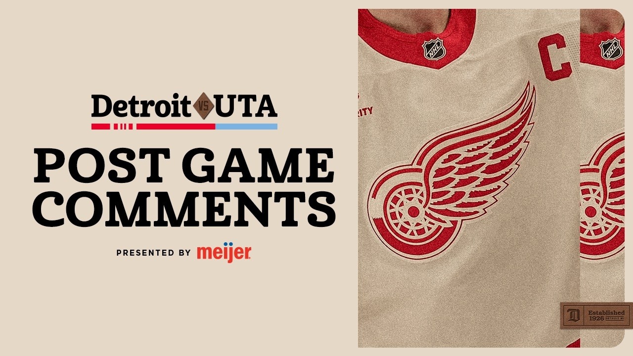 Dylan Larkin, Lucas Raymond, Todd McLellan Post Game Comments @ UTH | Feb. 4, 2026 Dylan Larkin, Lucas Raymond, Todd McLellan Post Game Comments @ UTH | Feb. 4, 2026