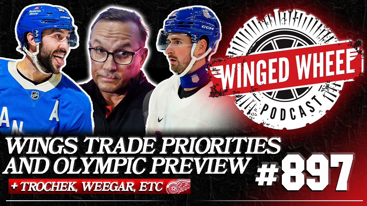 DETROIT’S TRADE PRIORITIES & OLYMPIC HOCKEY PREDICTIONS – Winged Wheel Podcast – Feb. 8th, 2026 DETROIT’S TRADE PRIORITIES & OLYMPIC HOCKEY PREDICTIONS – Winged Wheel Podcast – Feb. 8th, 2026