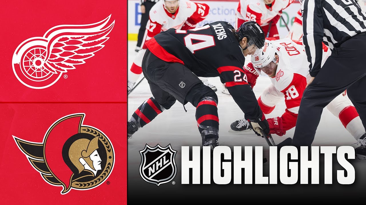 Red Wings vs. Senators | NHL Highlights | January 05, 2026 Red Wings vs. Senators | NHL Highlights | January 05, 2026