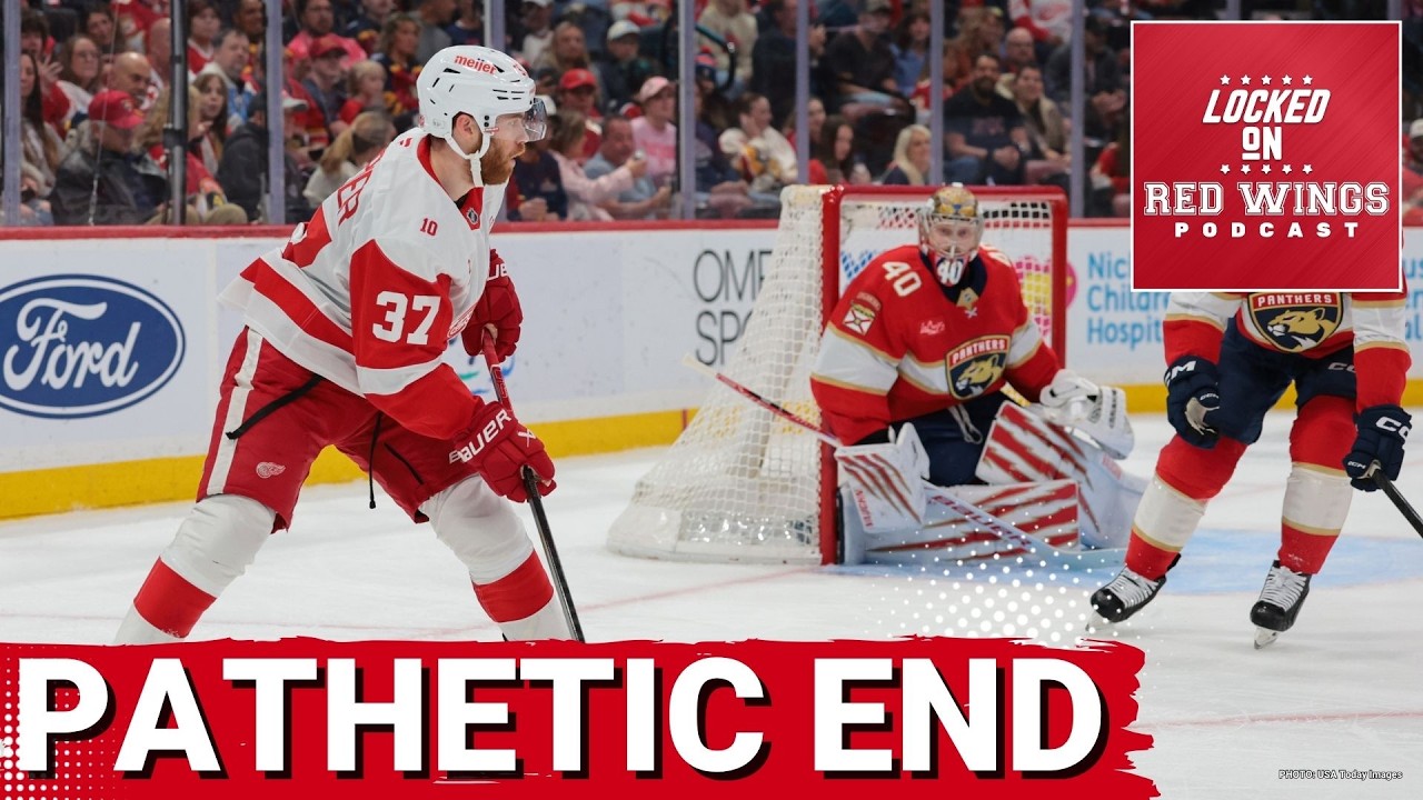 A pathetic end to a pathetic end: Red Wings embarassed one final time in blowout loss to Panthers A pathetic end to a pathetic end: Red Wings embarassed one final time in blowout loss to Panthers