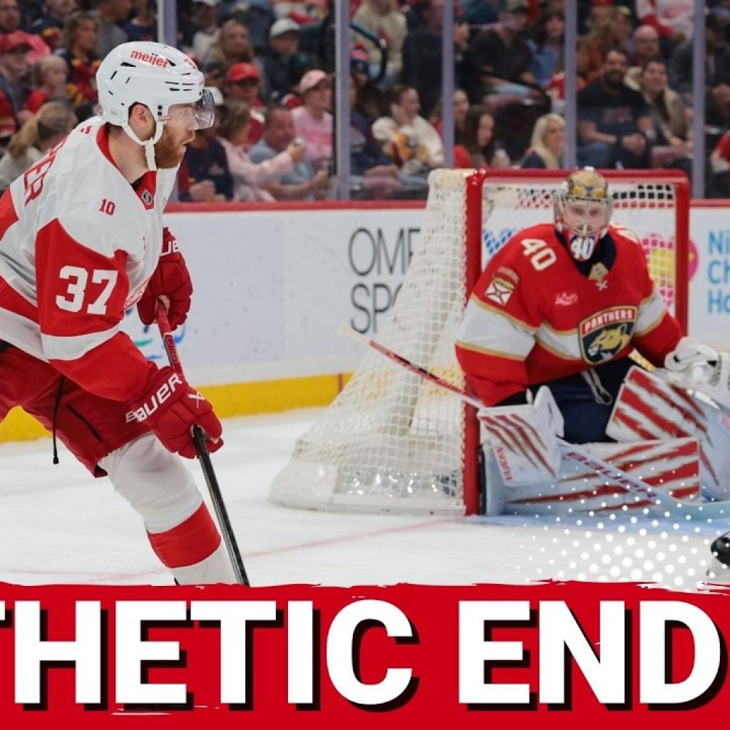 A pathetic end to a pathetic end: Red Wings embarassed one final time in blowout loss to Panthers A pathetic end to a pathetic end: Red Wings embarassed one final time in blowout loss to Panthers