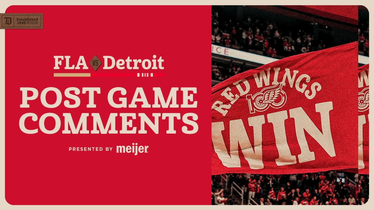 Dylan Larkin, Mason Appleton, Todd McLellan Post Game Comments vs FLA | Oct. 15, 2025 Dylan Larkin, Mason Appleton, Todd McLellan Post Game Comments vs FLA | Oct. 15, 2025