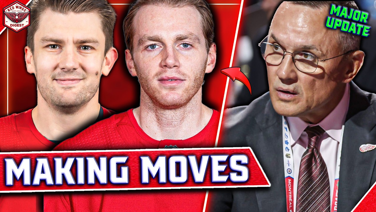 Red Wings making MOVES… Report Reveals HUGE Update | Detroit Red Wings News Red Wings making MOVES… Report Reveals HUGE Update | Detroit Red Wings News