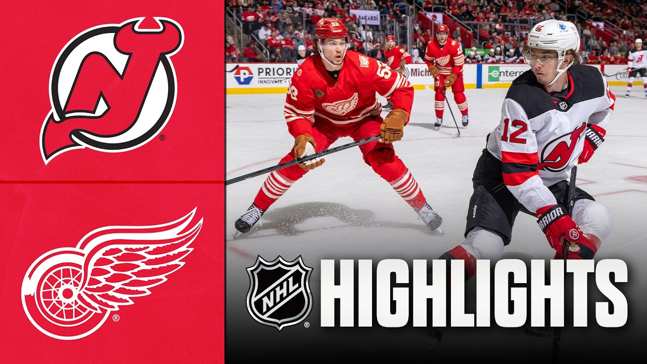 Devils vs. Red Wings | NHL Highlights | April 11, 2026 Devils vs. Red Wings | NHL Highlights | April 11, 2026
