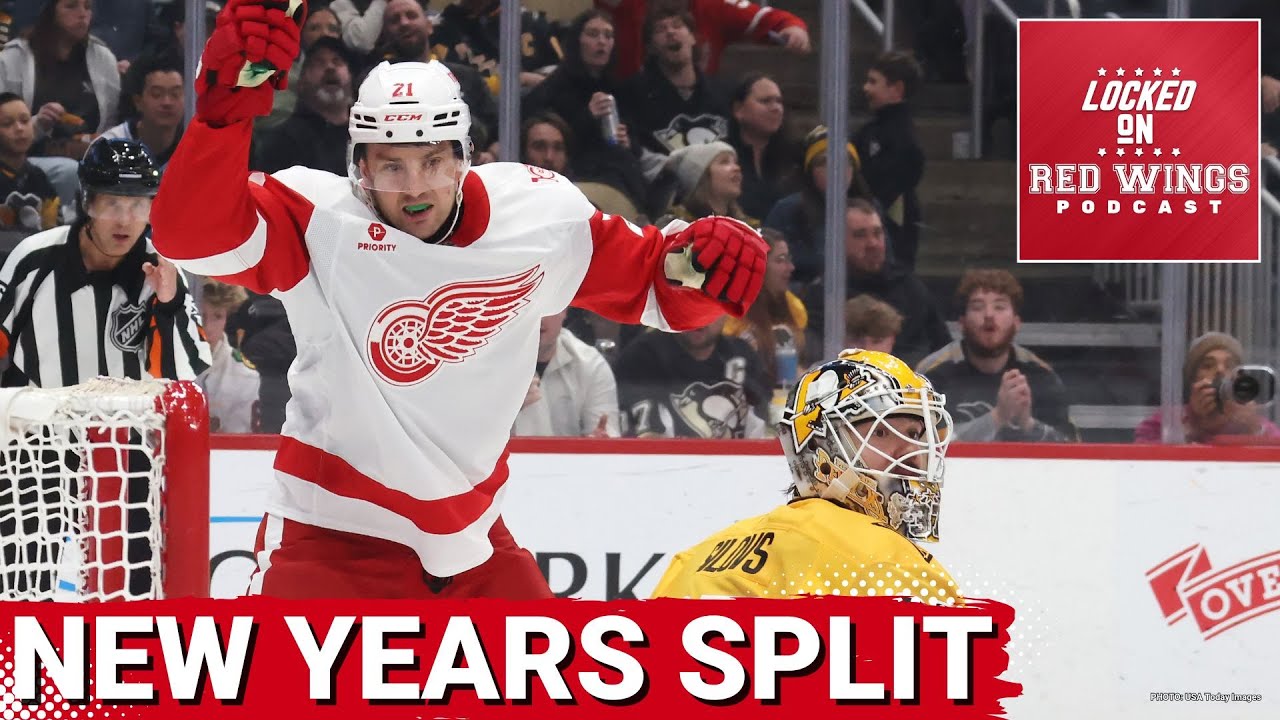 New Years SPLIT: Detroit Red Wings secure 3/4 points in back-to-back New Years SPLIT: Detroit Red Wings secure 3/4 points in back-to-back