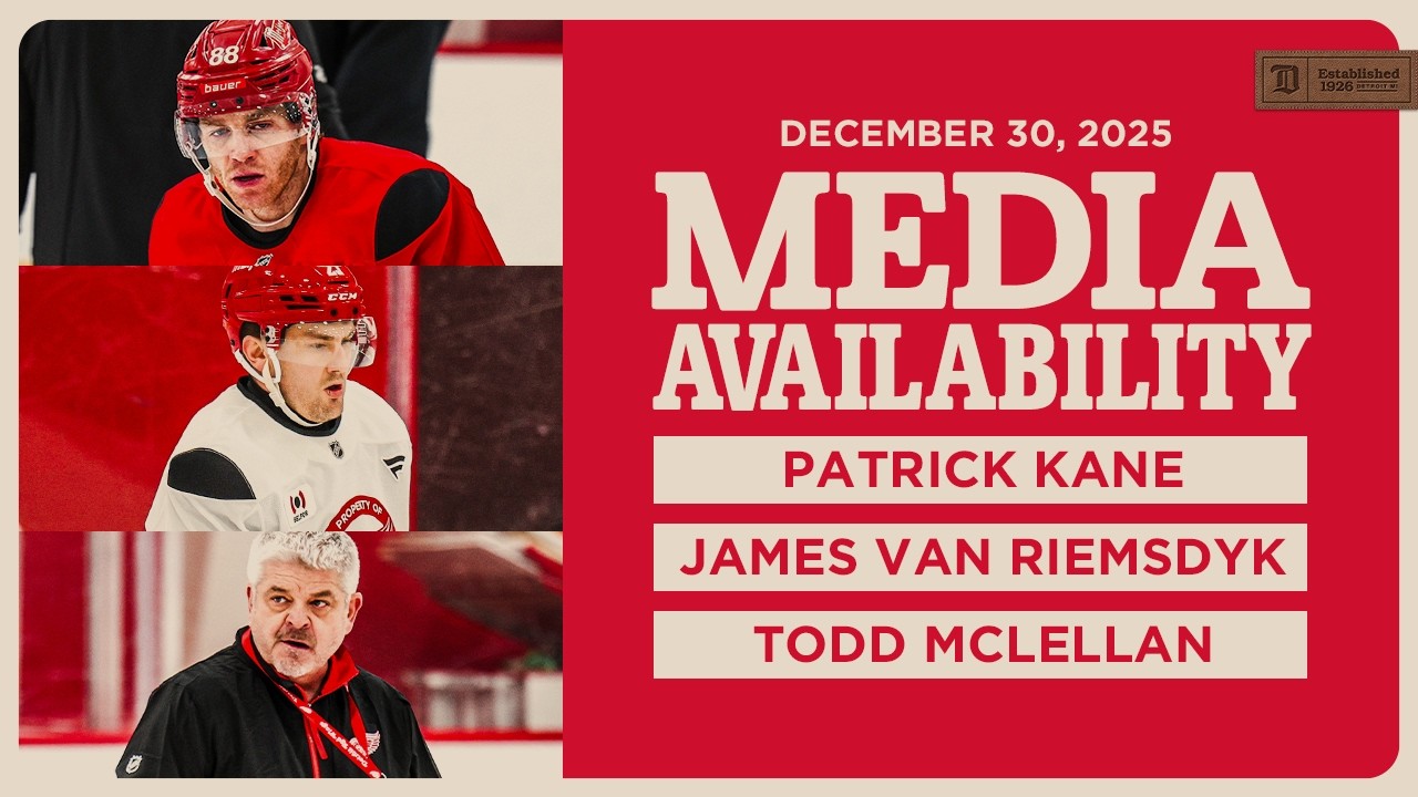 Patrick Kane, James van Riemsdyk, Todd McLellan Practice Media | Dec. 30, 2025 Patrick Kane, James van Riemsdyk, Todd McLellan Practice Media | Dec. 30, 2025