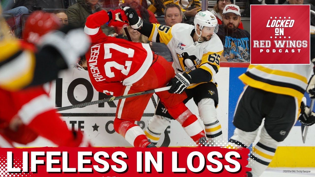 Red Wings look lifeless in loss to Pittsburgh Penguins | Simon Edvinsson snubbed from Team Sweden Red Wings look lifeless in loss to Pittsburgh Penguins | Simon Edvinsson snubbed from Team Sweden