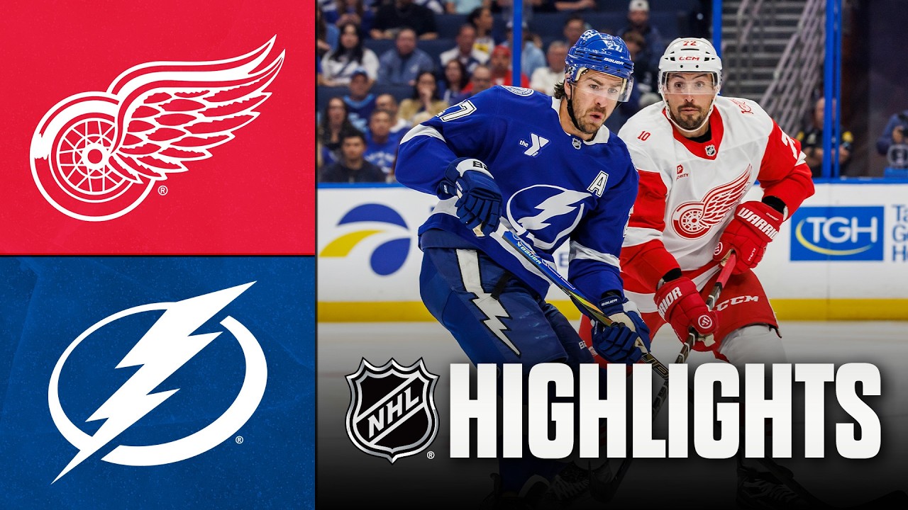 Red Wings vs. Lightning | NHL Highlights | April 13, 2026 Red Wings vs. Lightning | NHL Highlights | April 13, 2026