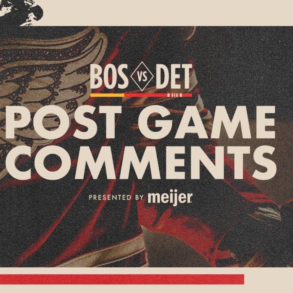 Alex DeBrincat, Moritz Sedier, Todd McLellan Post Game Comments vs. BOS | Dec. 2, 2025 Alex DeBrincat, Moritz Sedier, Todd McLellan Post Game Comments vs. BOS | Dec. 2, 2025