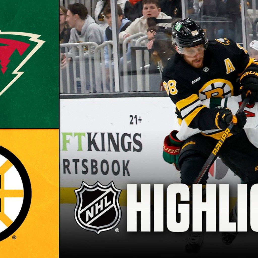 Wild vs. Bruins | NHL Highlights | March 28, 2026 Wild vs. Bruins | NHL Highlights | March 28, 2026