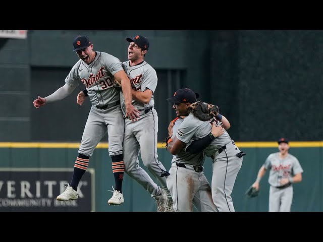 Tigers are MOVING ON! The Tigers beat the Astros to advance to the ALDS! Tigers are MOVING ON! The Tigers beat the Astros to advance to the ALDS!