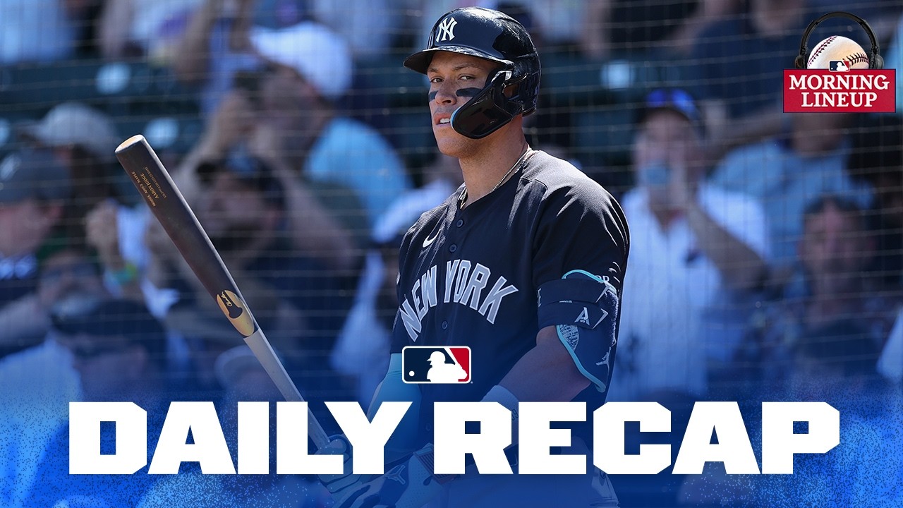 Opening Night is TONIGHT! | Morning Lineup (MLB Daily Recap) Opening Night is TONIGHT! | Morning Lineup (MLB Daily Recap)