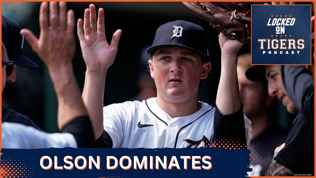 Reese Olson Dominates as Detroit Tigers take a Series against the San Diego Padres Reese Olson Dominates as Detroit Tigers take a Series against the San Diego Padres