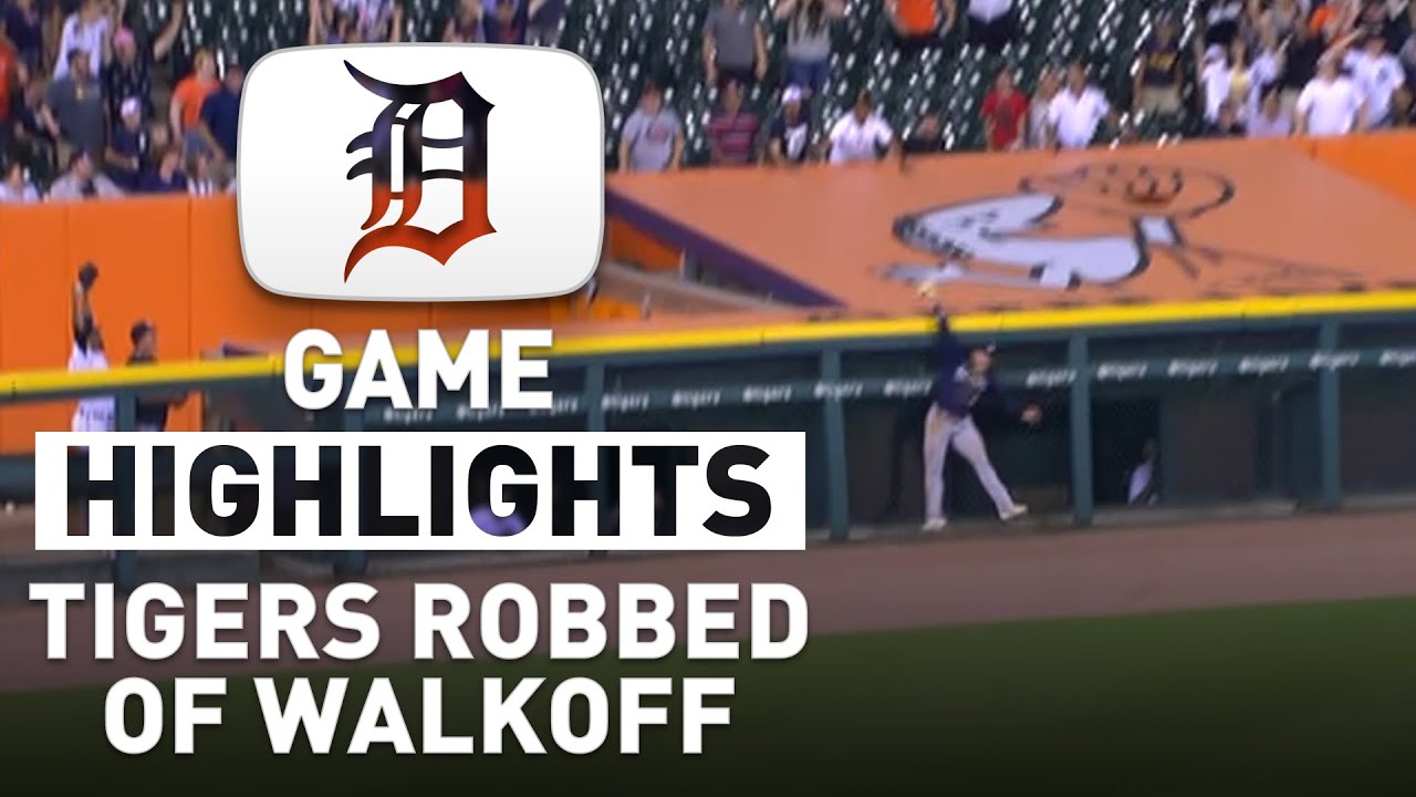 Game Highlights: Tigers Robbed of Walkoff Game Highlights: Tigers Robbed of Walkoff
