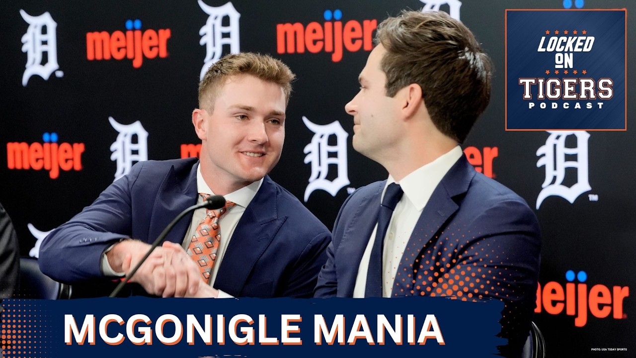 MCGONIGLE MANIA: Contract Extension! AND Tigers Extend Winning Streak to FIVE Games! MCGONIGLE MANIA: Contract Extension! AND Tigers Extend Winning Streak to FIVE Games!