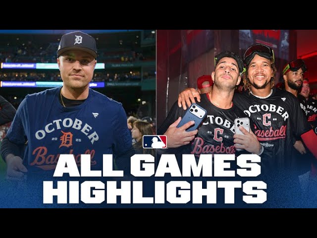 Highlights from ALL GAMES on 9/27! (Guardians and Tigers clinch postseason berths & MORE!) Highlights from ALL GAMES on 9/27! (Guardians and Tigers clinch postseason berths & MORE!)