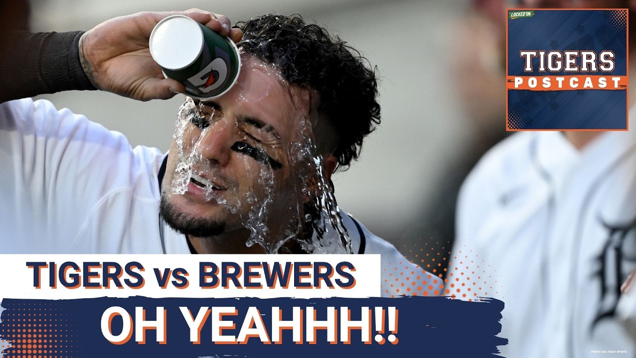 TIGERS POSTCAST: OH YEAH! Detroit Tigers BEAT Milwaukee Brewers, Casey Mize Goes 6 Strong TIGERS POSTCAST: OH YEAH! Detroit Tigers BEAT Milwaukee Brewers, Casey Mize Goes 6 Strong
