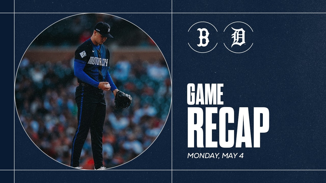Tigers vs. Red Sox Highlights | 5/4/26 Tigers vs. Red Sox Highlights | 5/4/26