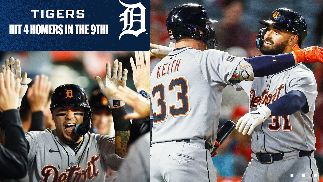 The GRITTY TIGERS ARE BACK! (4 homers and 8 runs in the 9th inning!) The GRITTY TIGERS ARE BACK! (4 homers and 8 runs in the 9th inning!)