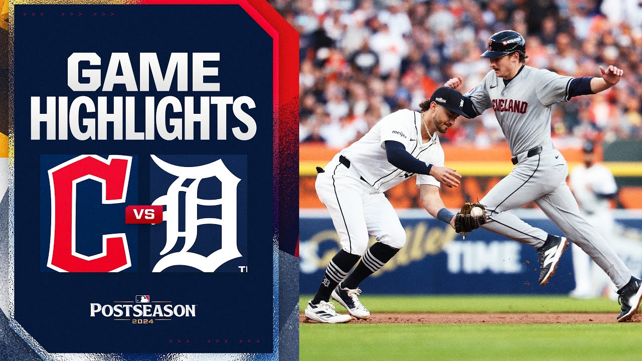 Guardians vs. Tigers ALDS Game 4 Highlights (10/10/24) | MLB Highlights Guardians vs. Tigers ALDS Game 4 Highlights (10/10/24) | MLB Highlights