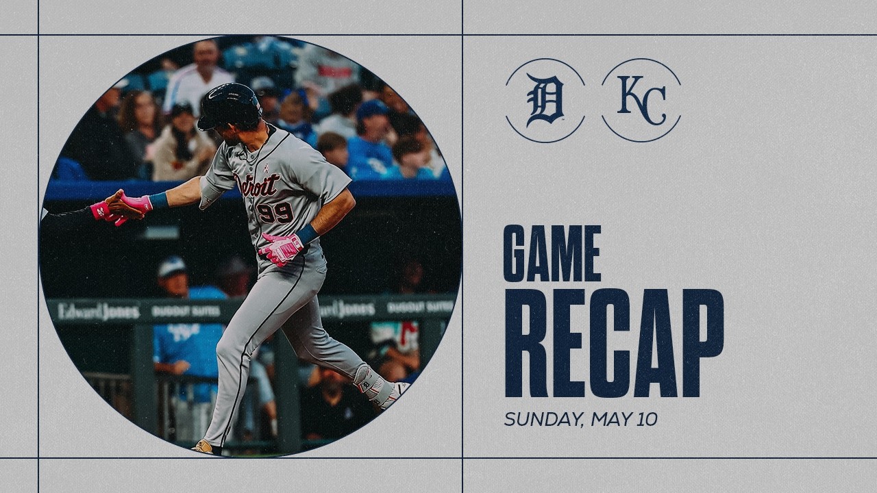 Game Highlights: Gage Workman Hits First Career Home Run to Spark Tigers Win vs. Royals | 5/10/26 Game Highlights: Gage Workman Hits First Career Home Run to Spark Tigers Win vs. Royals | 5/10/26
