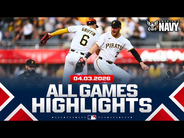 Highlights from ALL GAMES on 4/3 (Konnor Griffin MLB debut, Dodgers 5 HRs, MORE!) Highlights from ALL GAMES on 4/3 (Konnor Griffin MLB debut, Dodgers 5 HRs, MORE!)