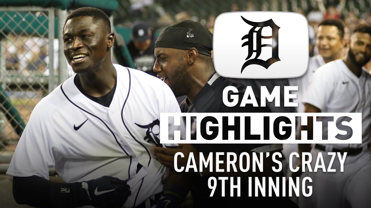 Tigers Highlights: Cameron’s Crazy 9th Inning Blast Tigers Highlights: Cameron’s Crazy 9th Inning Blast