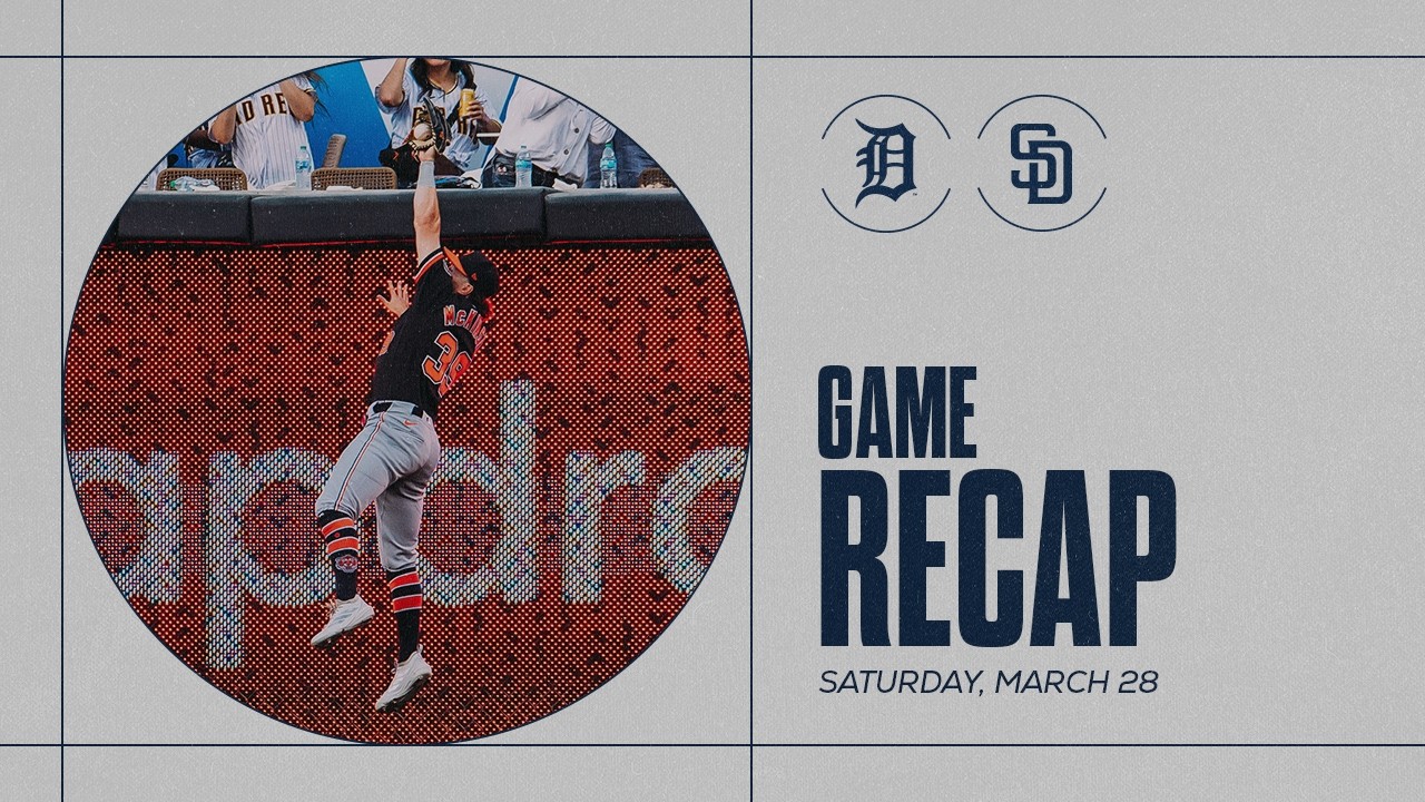 Tigers vs. Padres Highlights | 3/28/26 Tigers vs. Padres Highlights | 3/28/26